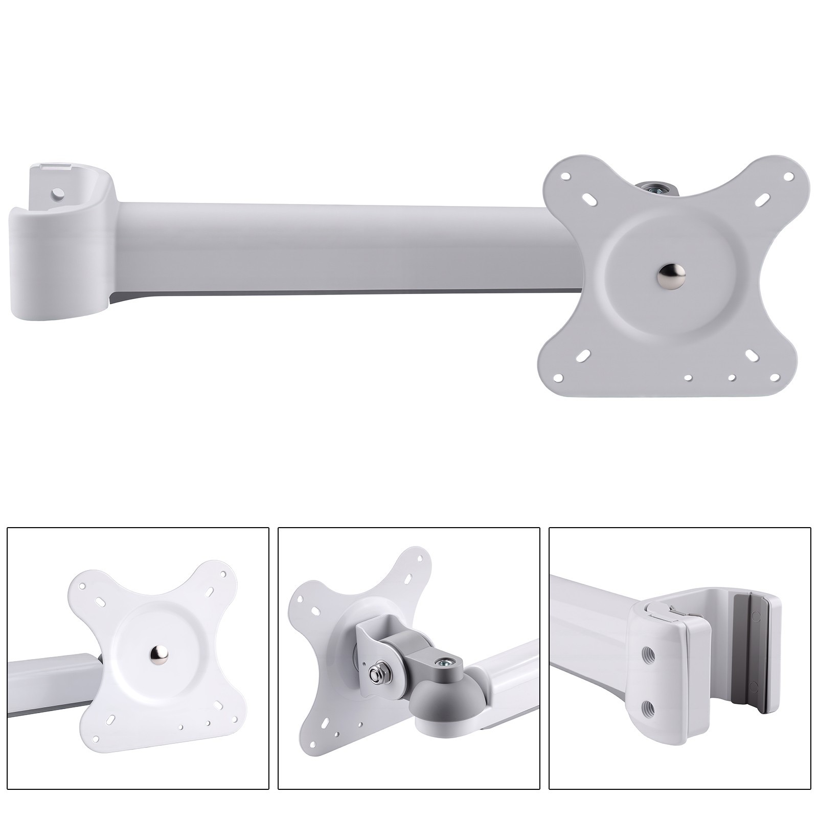 Dental Chair LCD Intraoral Camera Holder Post Mounted Monitor Arm Bracket 45mm