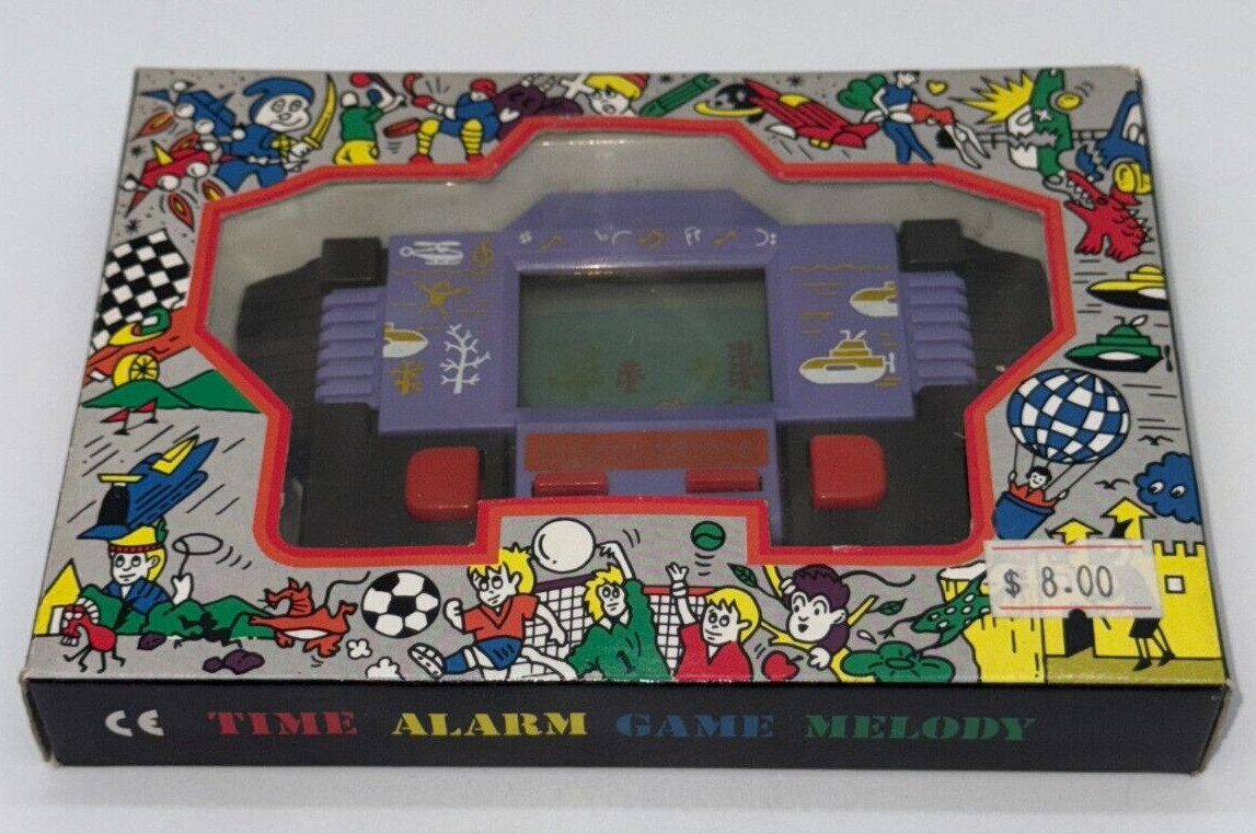 SUBMARINE - LCD Game & Watch Portable Console - 1990's - DEADSTOCK - BOXED