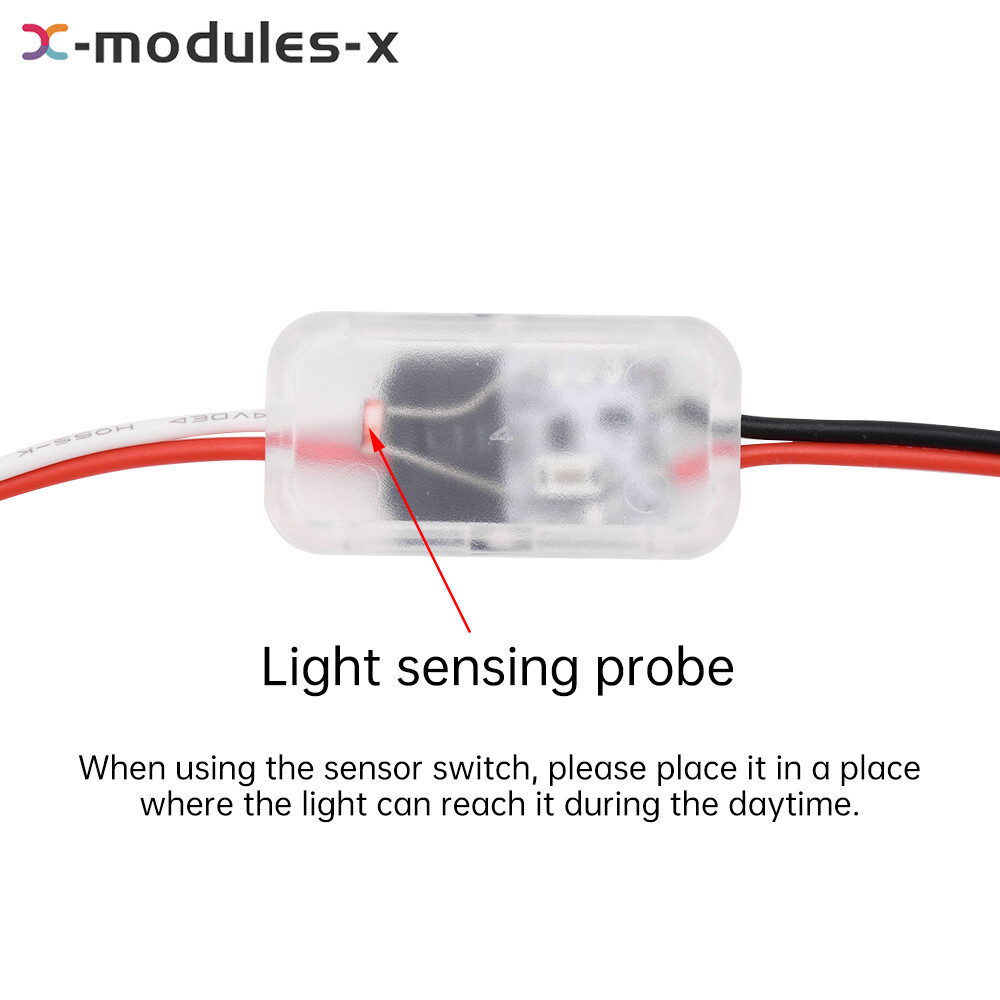 Light Sensor Switch Auto on Off Photocell Street Light Switch DC 3.7V~24V 5A