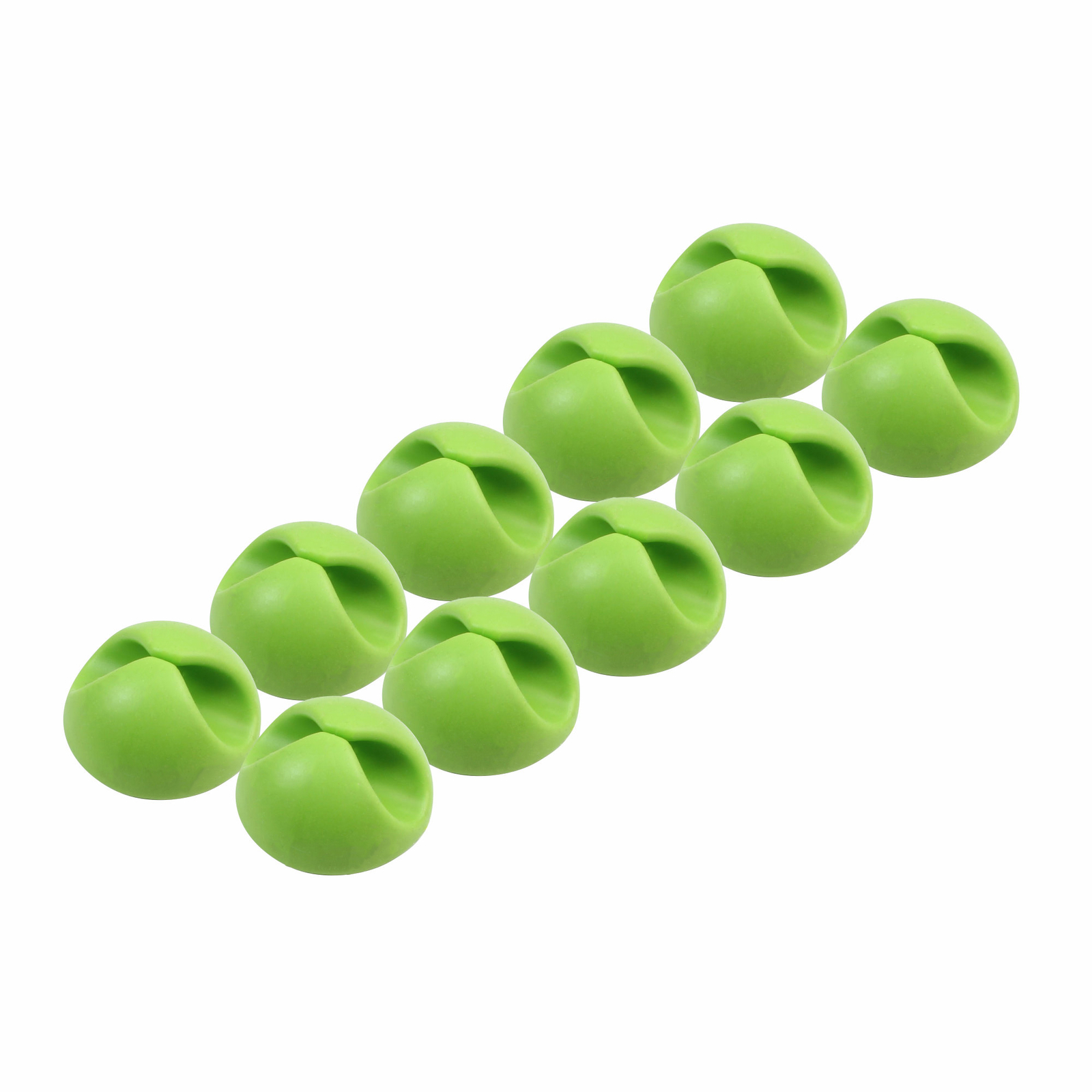 Rok Hardware Green Cable Organizer Cord Management System, Multipurpose Clip