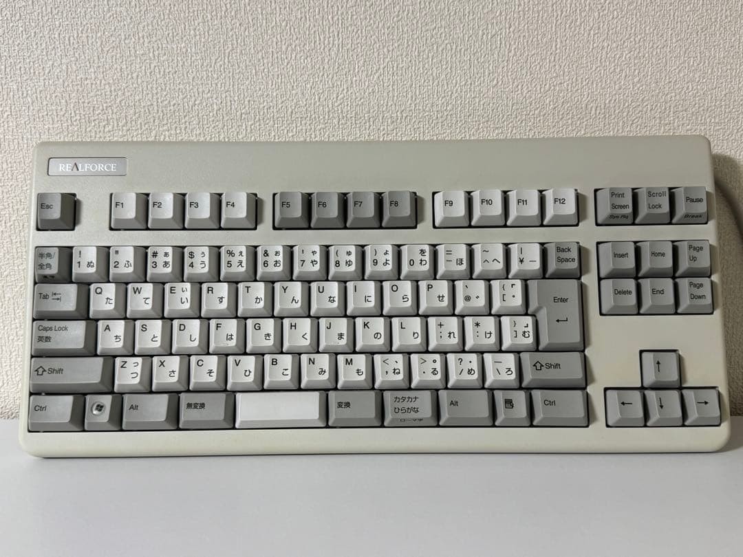 Topre Realforce 91U NG0100 Keyboard White Silent Tactile Japanese Layout Japan