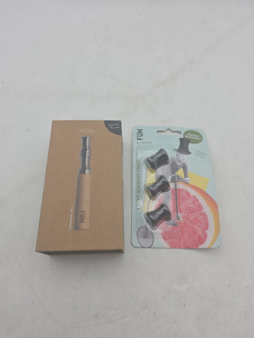 FUM Flavored Air Diffusive Device Stop Smoking Fidget And Fixation + Toppers