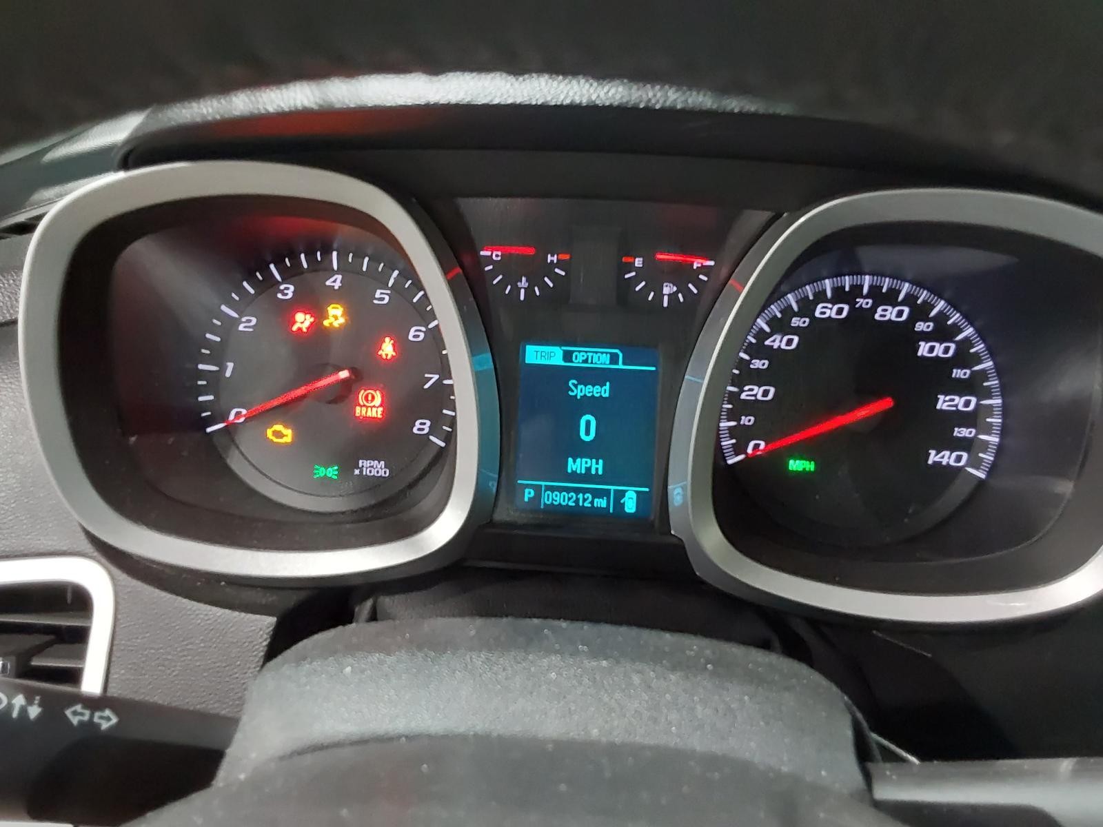 Used Speedometer Gauge fits: 2017 Chevrolet Equinox US market w/o lane departure