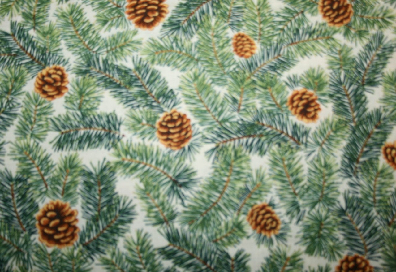 Moda Fabric~Elegance Pine~Sentimental Studio~1/2 yard~ Ivory 3253 13~100% Cotton