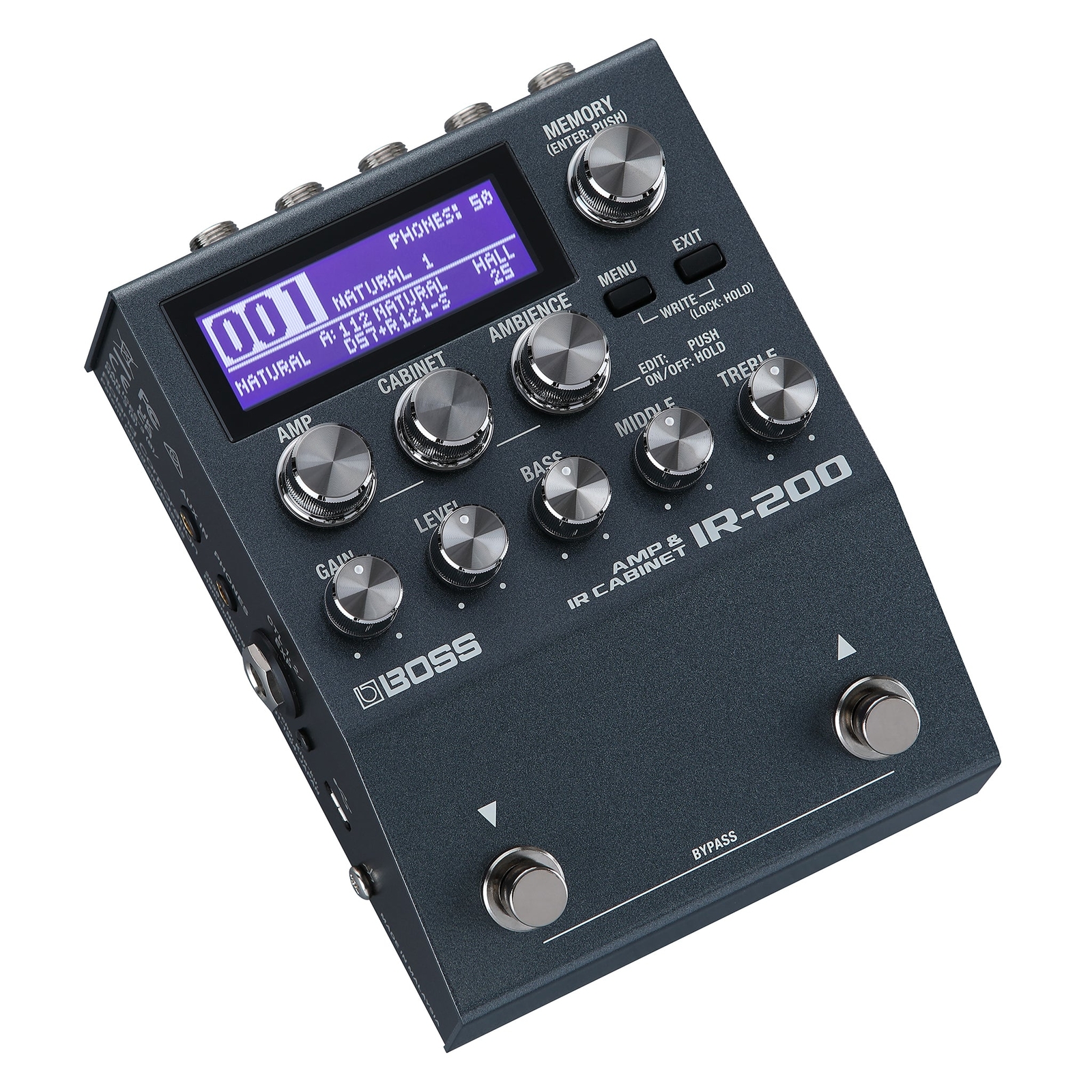 Boss IR-200 Guitar Amp Simulator & IR Cabinet Loader Pedal