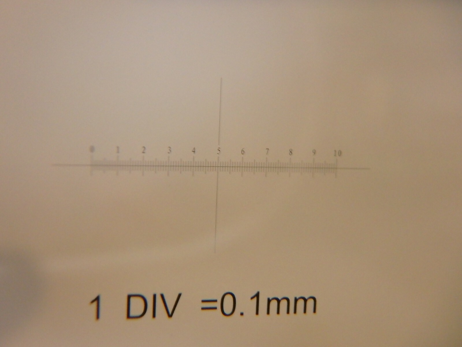NEW multi-purpose stage/slide graticule(1 inc x 3 in) for microscope Version 2