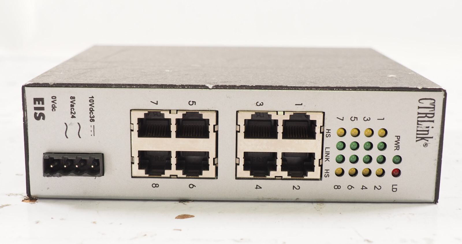 Contemporary Controls EIS8-100T 8-Port 10/100Mbps UL-864 EIS Switch