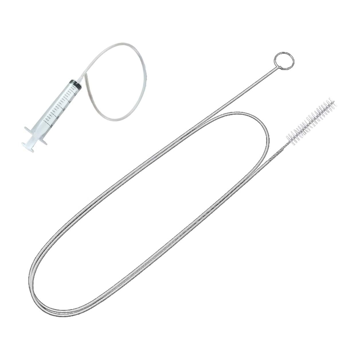 Car Sunroof Drain Cleaning Tool, 78'' Long Pipe Cleaner Drain Brush Flexible
