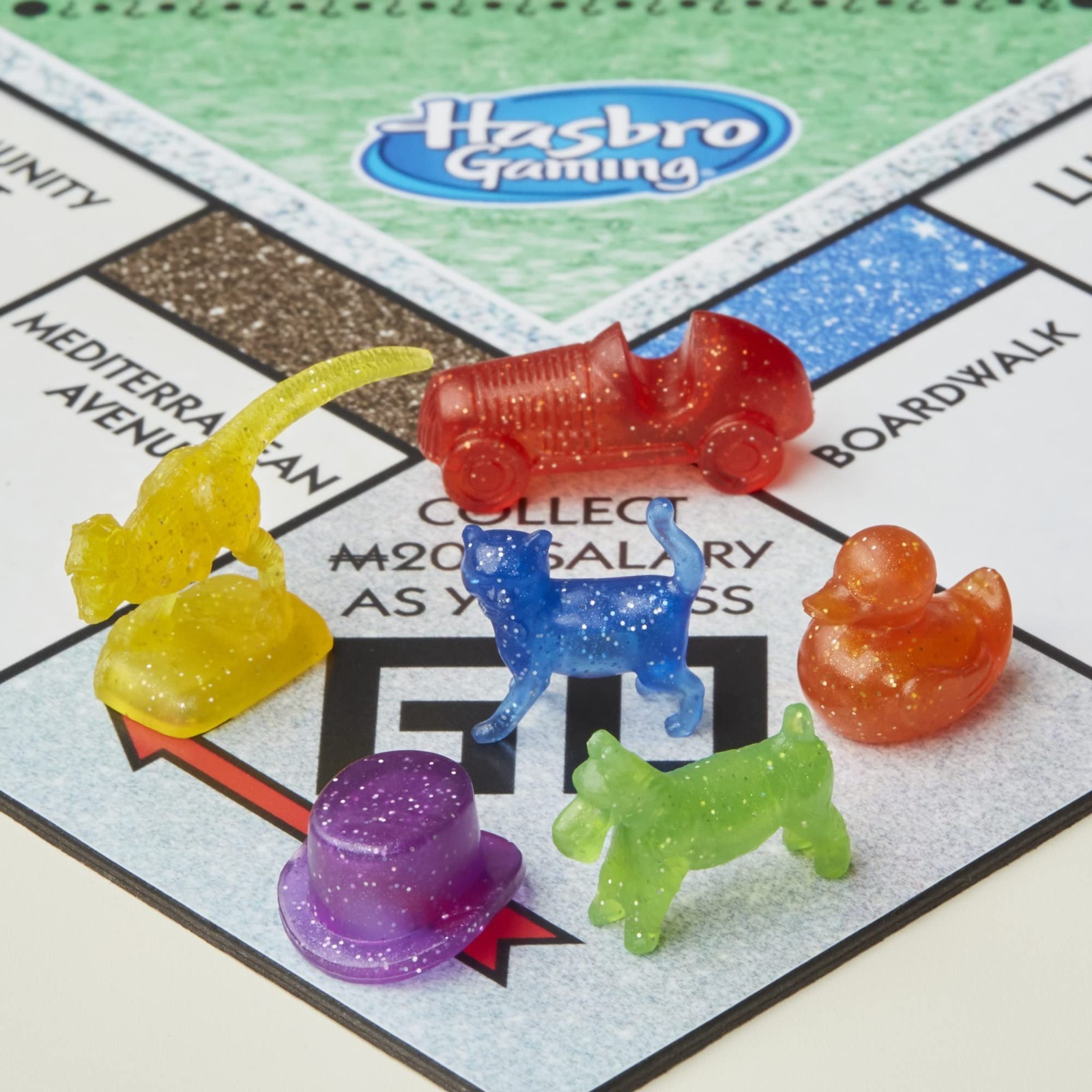 Monopoly Sparkle Edition Mover Token Red Top Hat