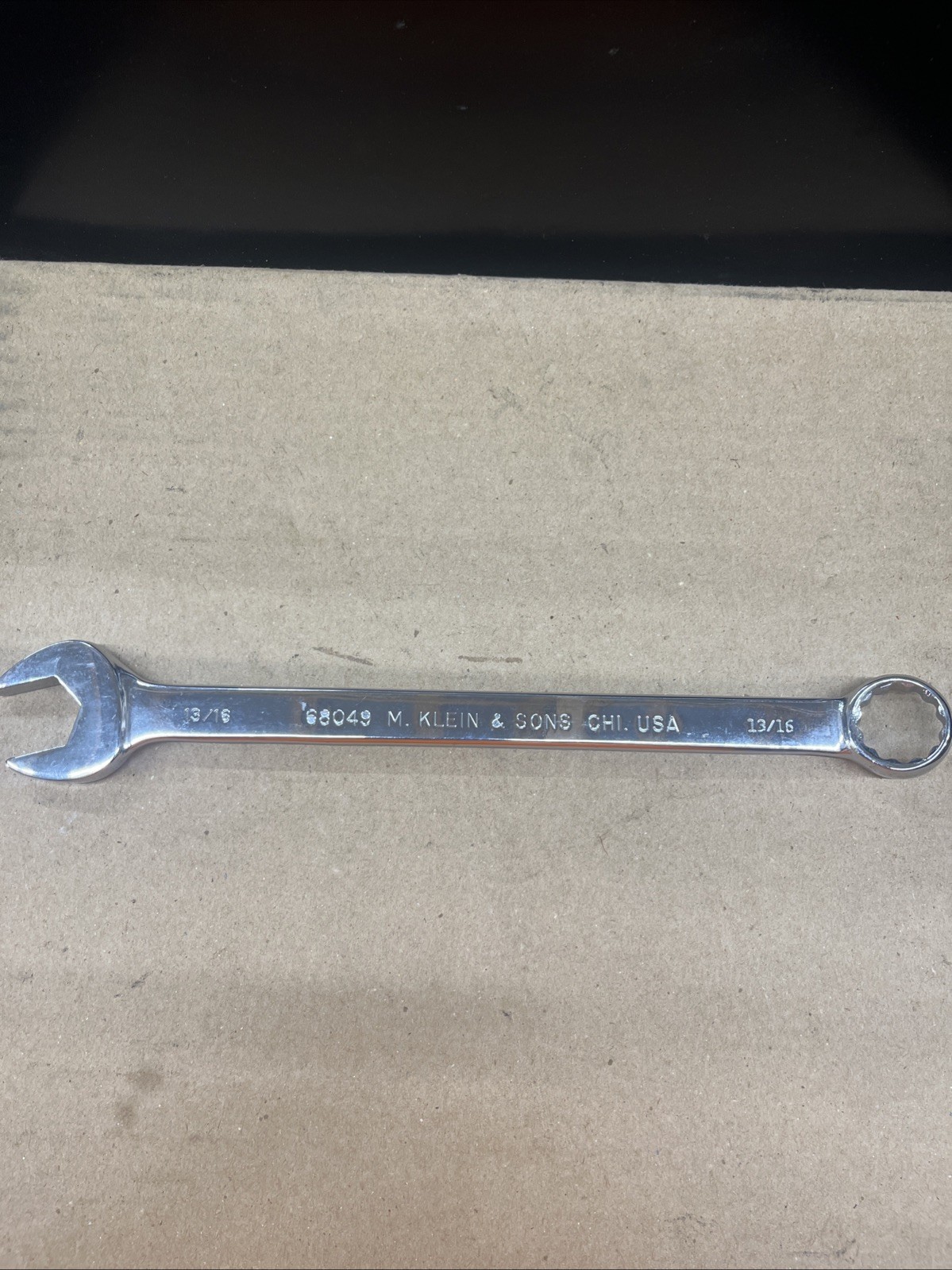M. Klein & Sons 13/16 COMBO 12 PT  Wrench USA BUY IT NOW FREE SHIPPING