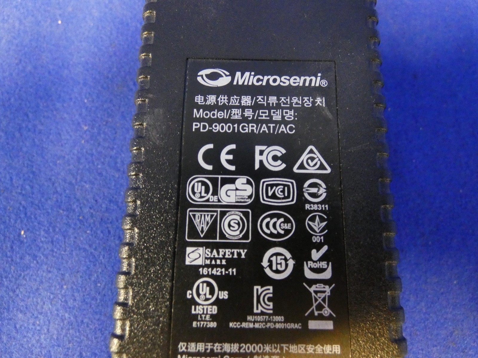 Microsemi PD-9001GR/AT/AC PoE Injector