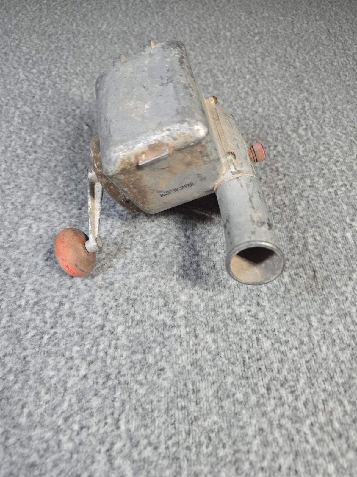 Antique Handheld Crank Handled Seeder From 1920's Handle Broken Off
