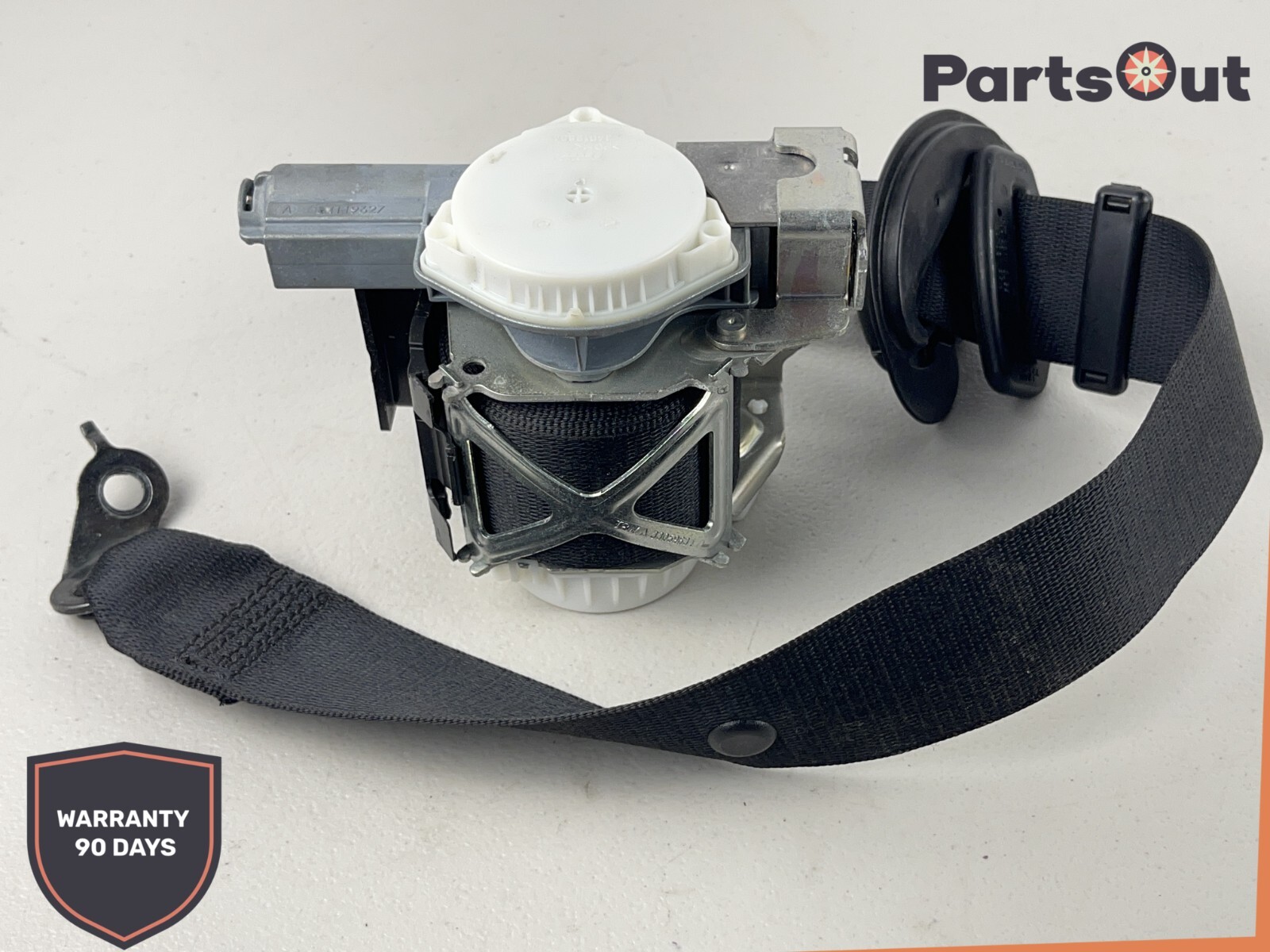 13-15 BMW F30 328i Right Front Passenger Side Seat Belt Black 7272476 OEM