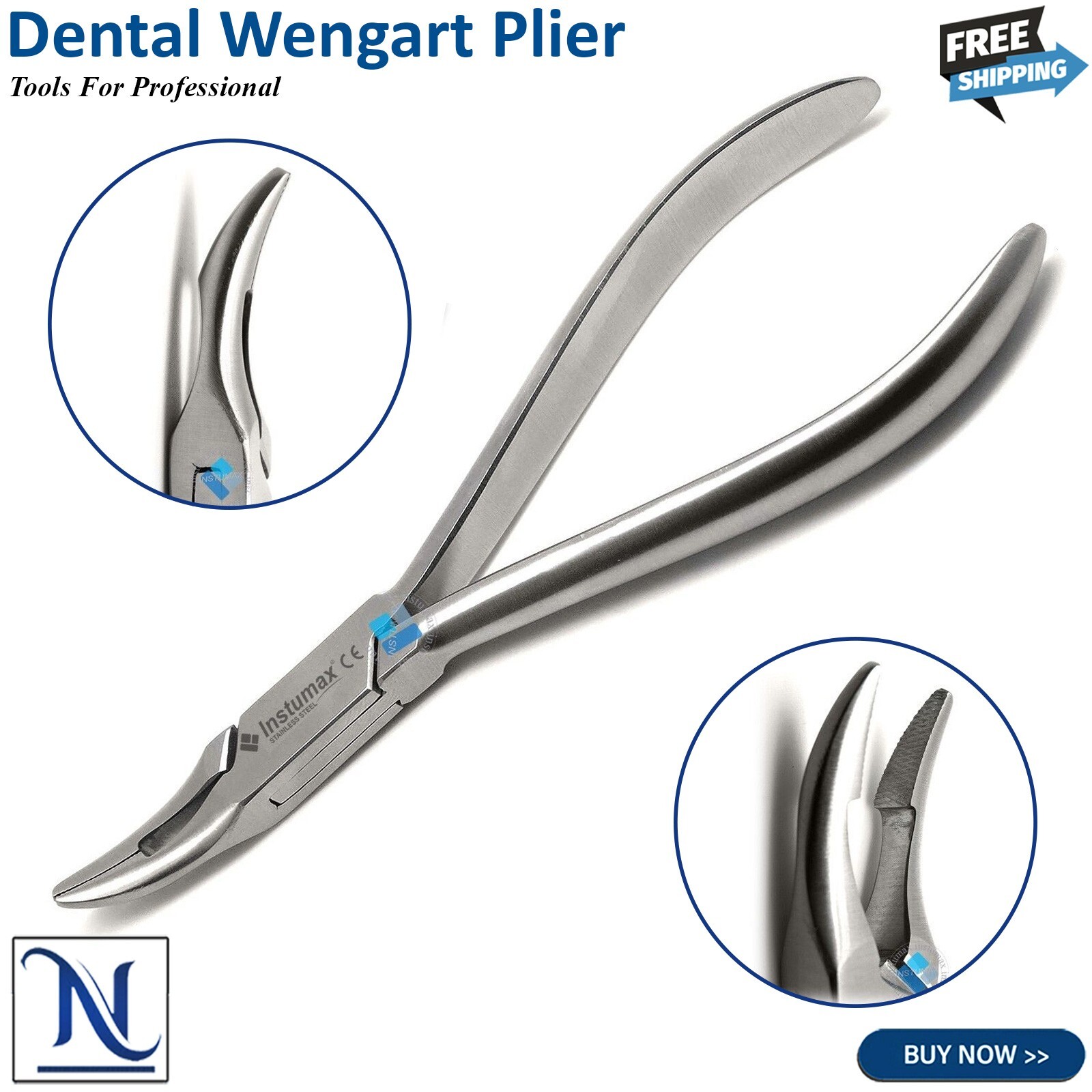 Pinza Weingart Ortho Dental – Pa’ Ajustar y Colocar Brackets con Precisión CE