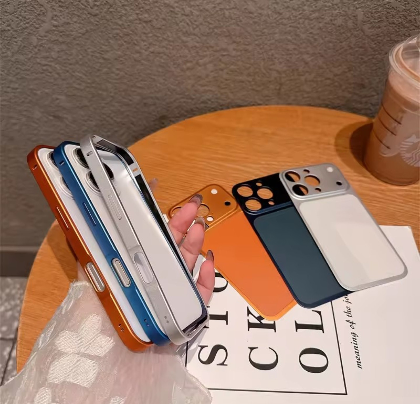 Convert iPhone in To iPhone 17 PRO Max Back Protector and Side Border Cover