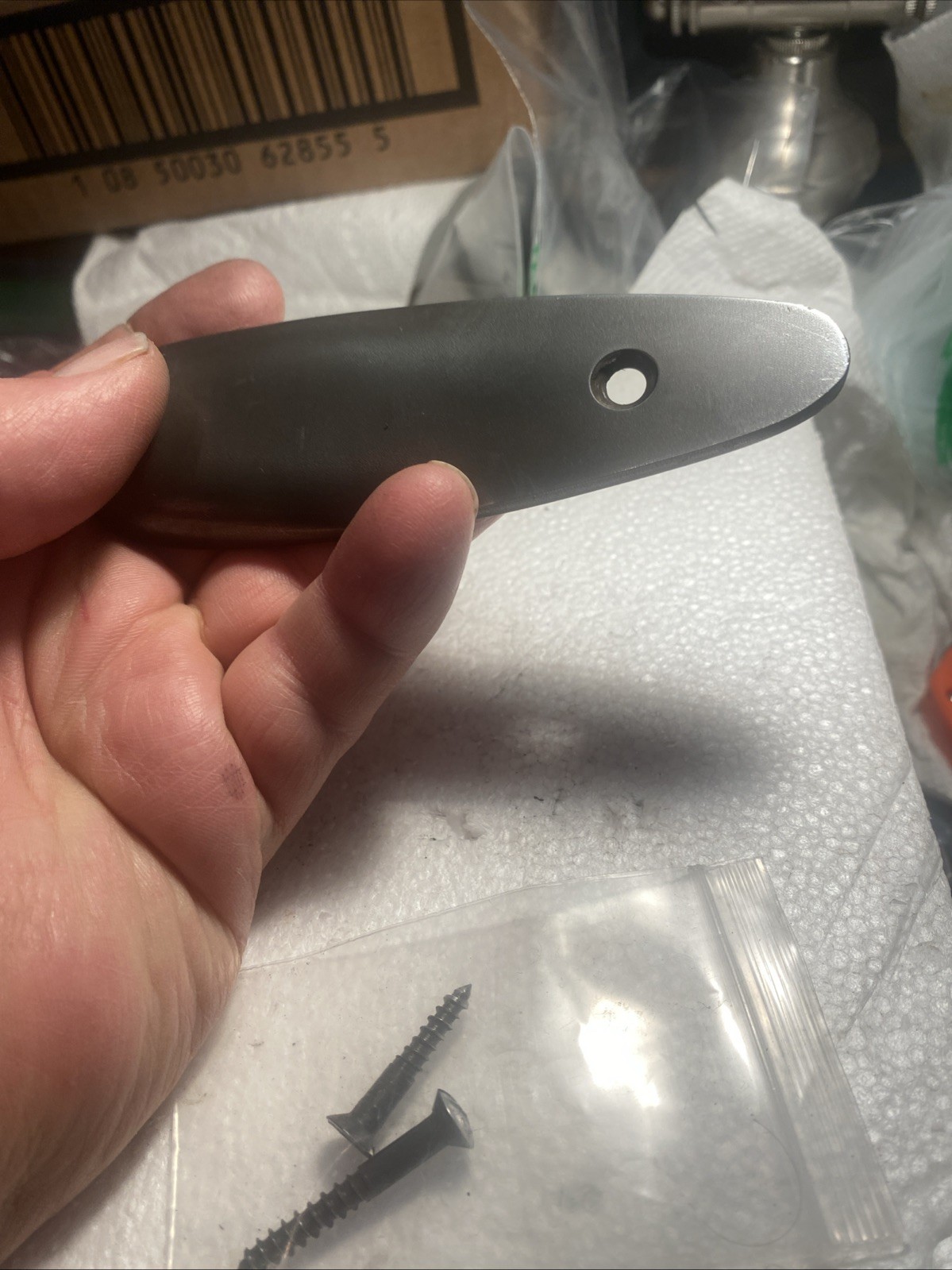 Thompson Center Renegade Muzzleloader Metal Butt Plate With Screws