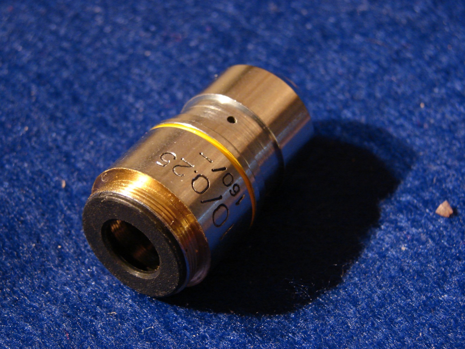 Microscope Objective in Excellent Condition, Unknown Manu, 10x 0.25 NA 180/-