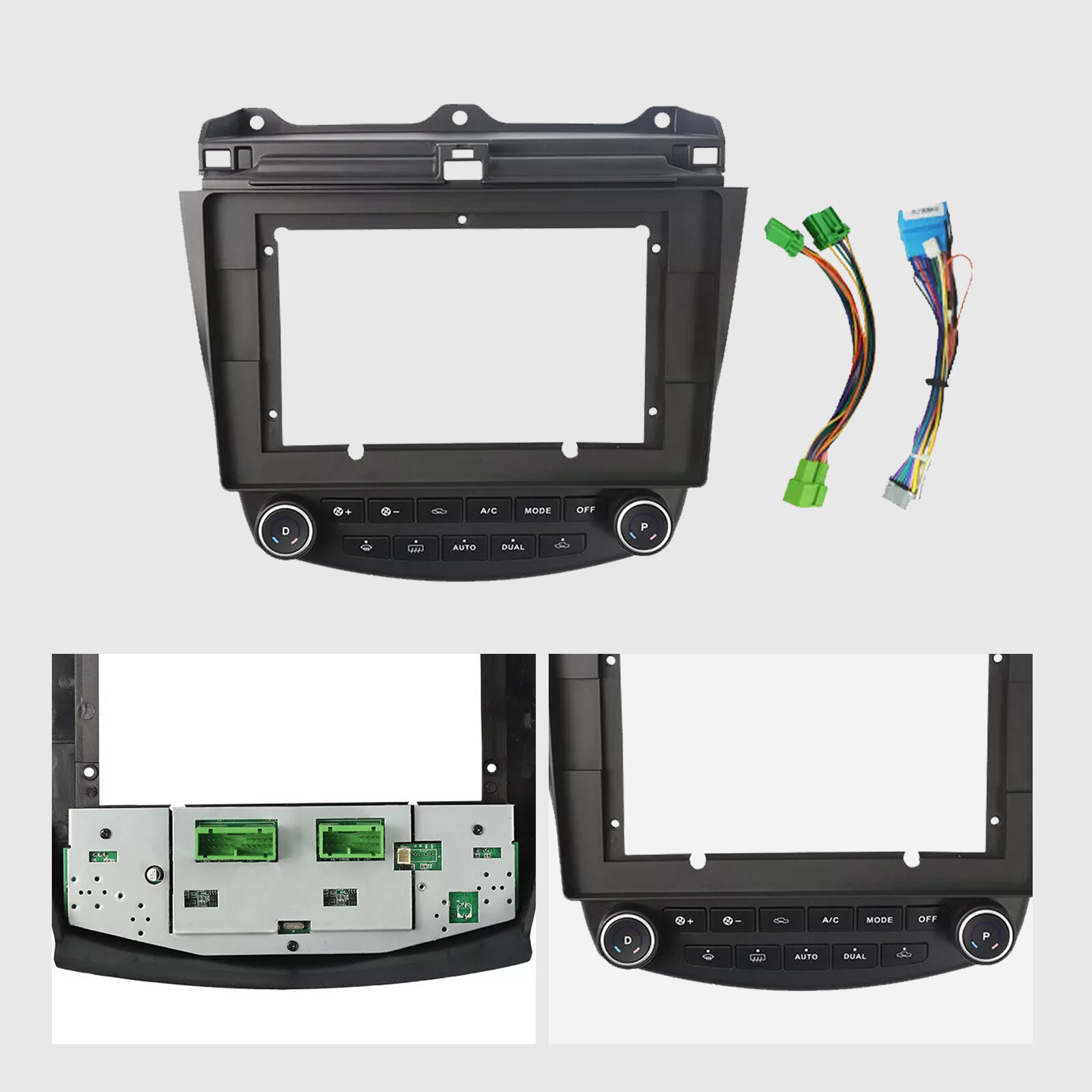 2 din For Honda Accord 2003-2007 Frame Car Stereo Radio Fascia Panel Trim KitsPv
