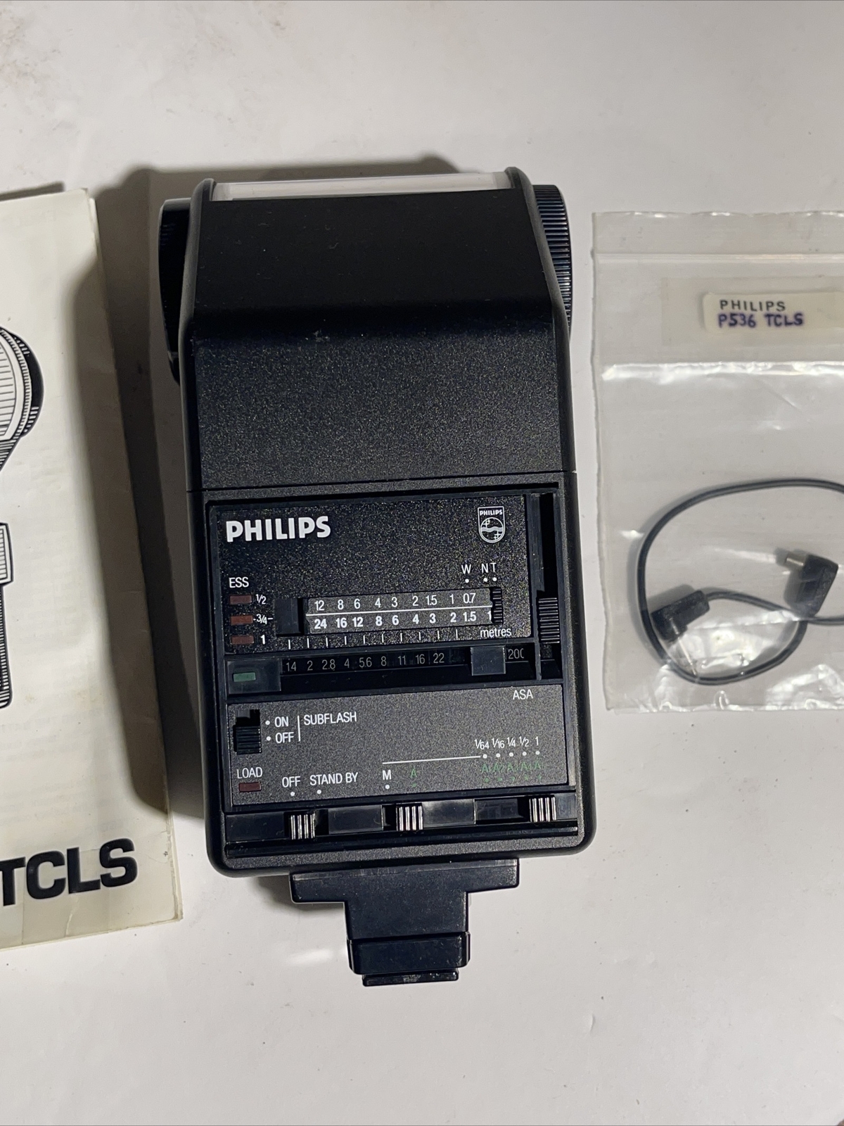 Philips P536 Thyristor Computer LS Single Pin Electronic Flash | Mint