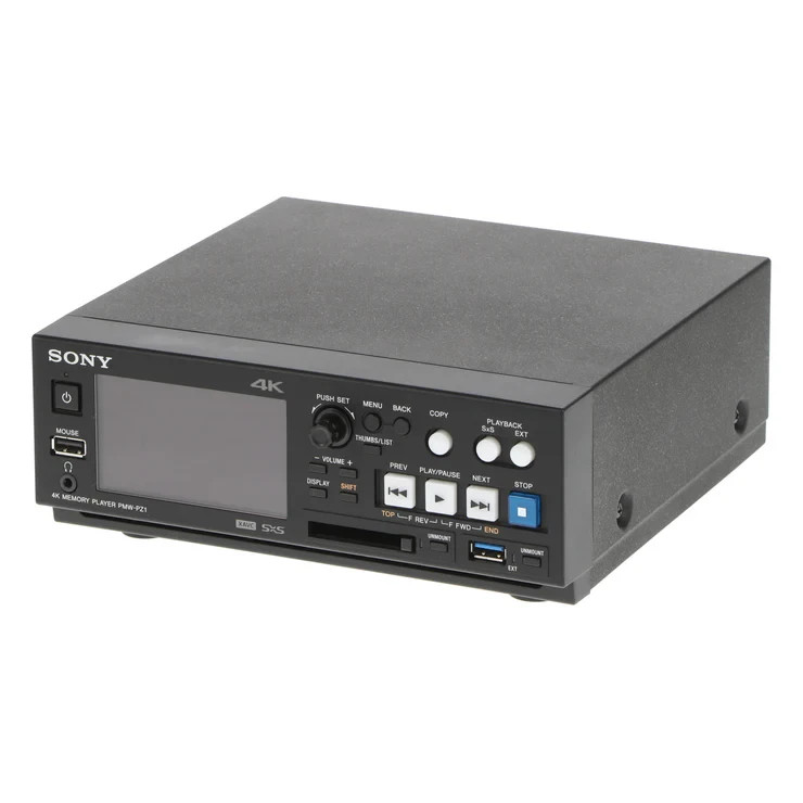 SONY PMW-PZ1 4K SxS Memory Player XAVC Video Deck SDI HDMI Tested