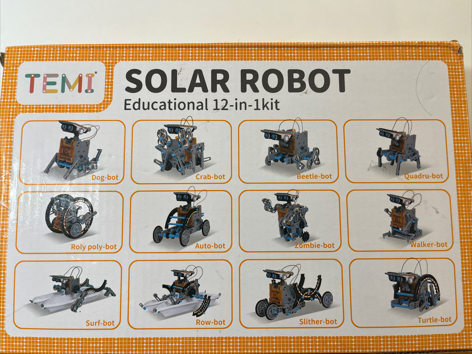 Temi Stem, Solar Robot, 12 in 1 Kit