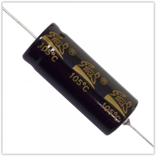 Axial Electrolytic Capacitor, Polarized, 100uF 450V, 105C, Tolerance ±20%