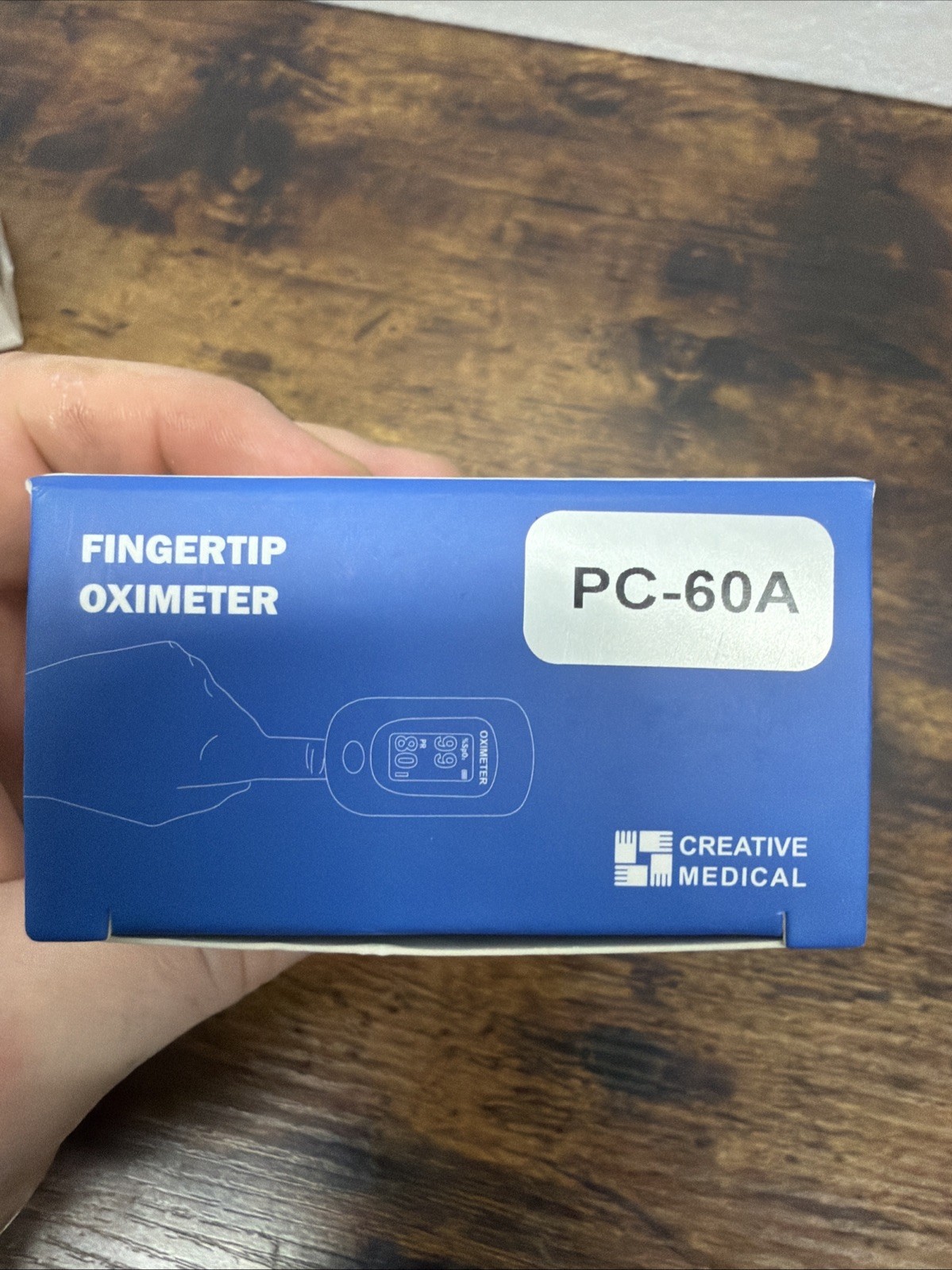 Creative Medical Fingertip Pulse Oximeter, Four direction display/ Model PC-60B1