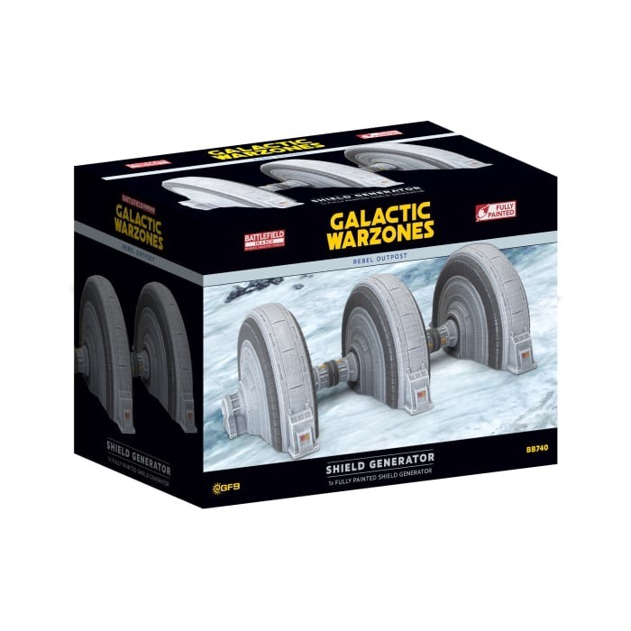Galactic Warzones: Rebel Outpost Shield Generator  - Battlefield in a Box