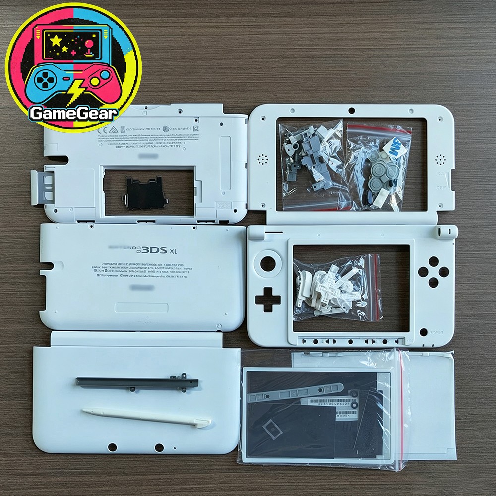 White for Nintendo 3DS XL Full Housing Shell Replacement System Screen Tool USA