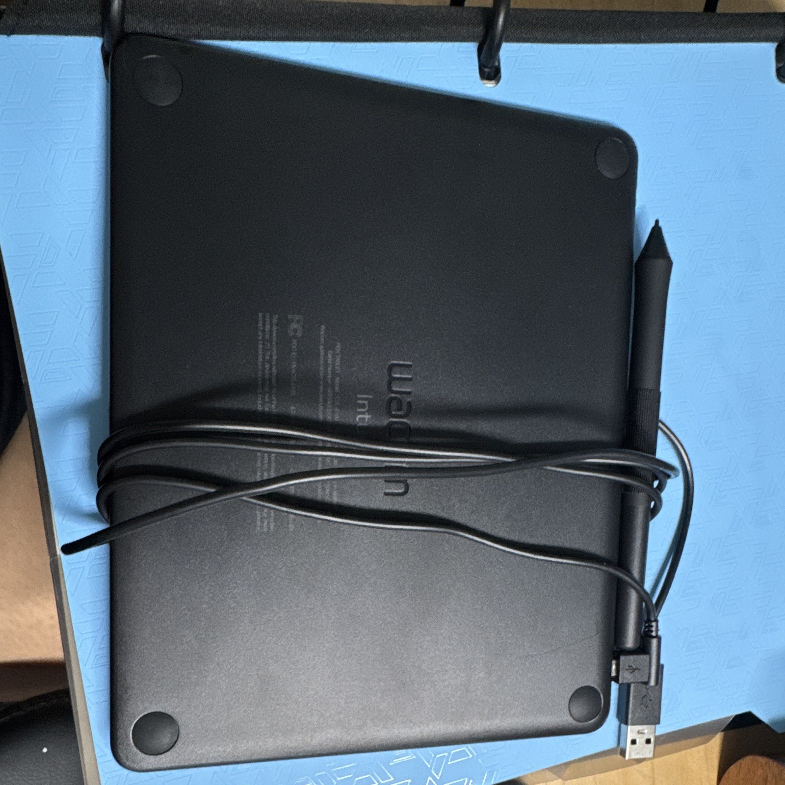 Wacom Intuos CTL-4100 Small Graphics Pen Tablet, USB Wired, Black