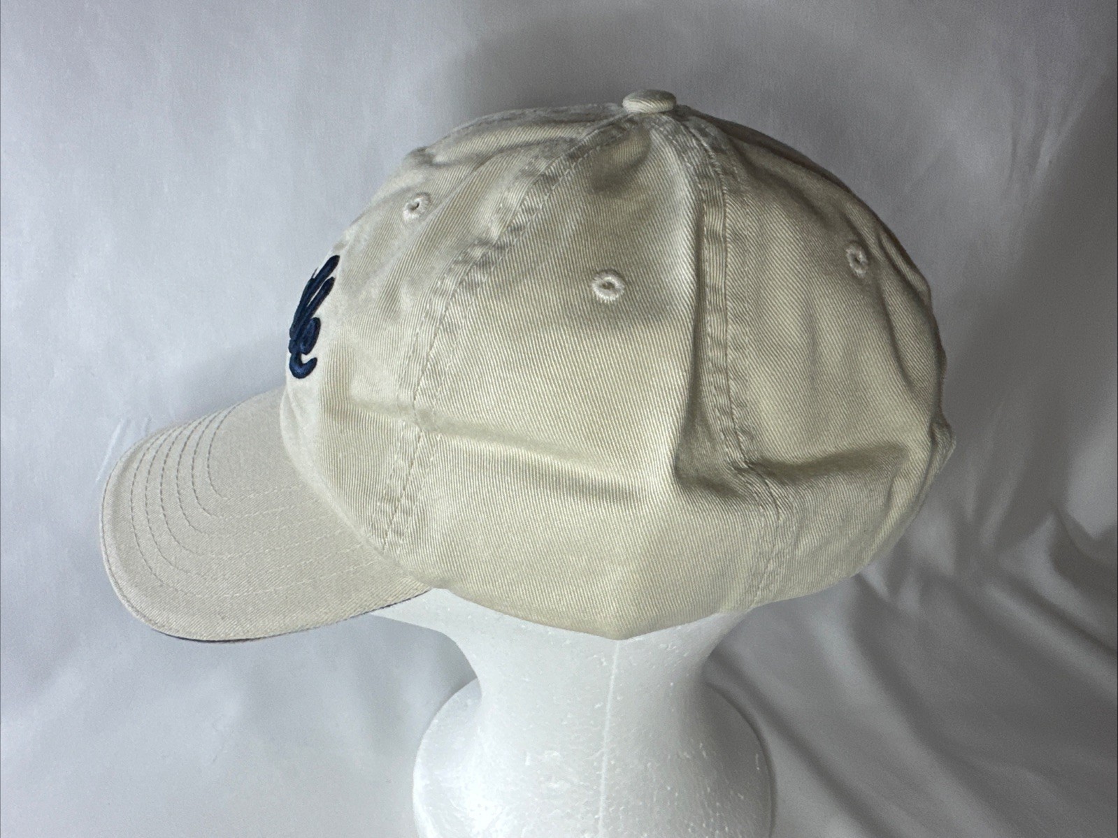 Noodle Long & Soft Strapback Hat Beige One Size Embroidered Maxfli NWT