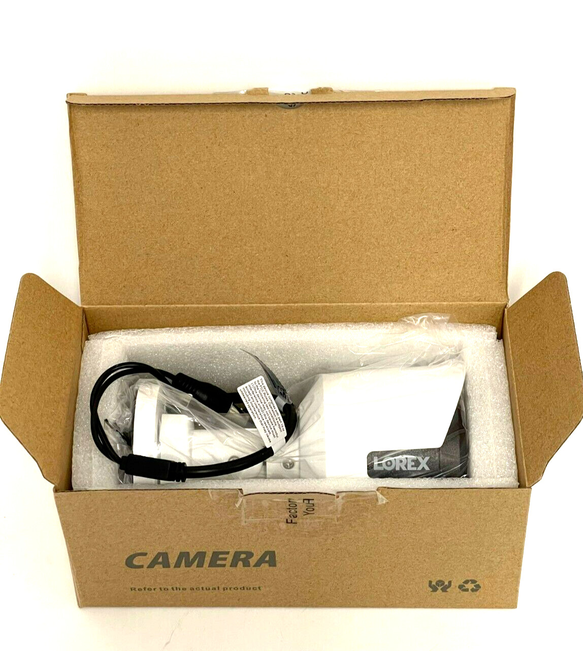 Lorex C581DA 5MP HD Active Deterrence Bullet Security Camera, New