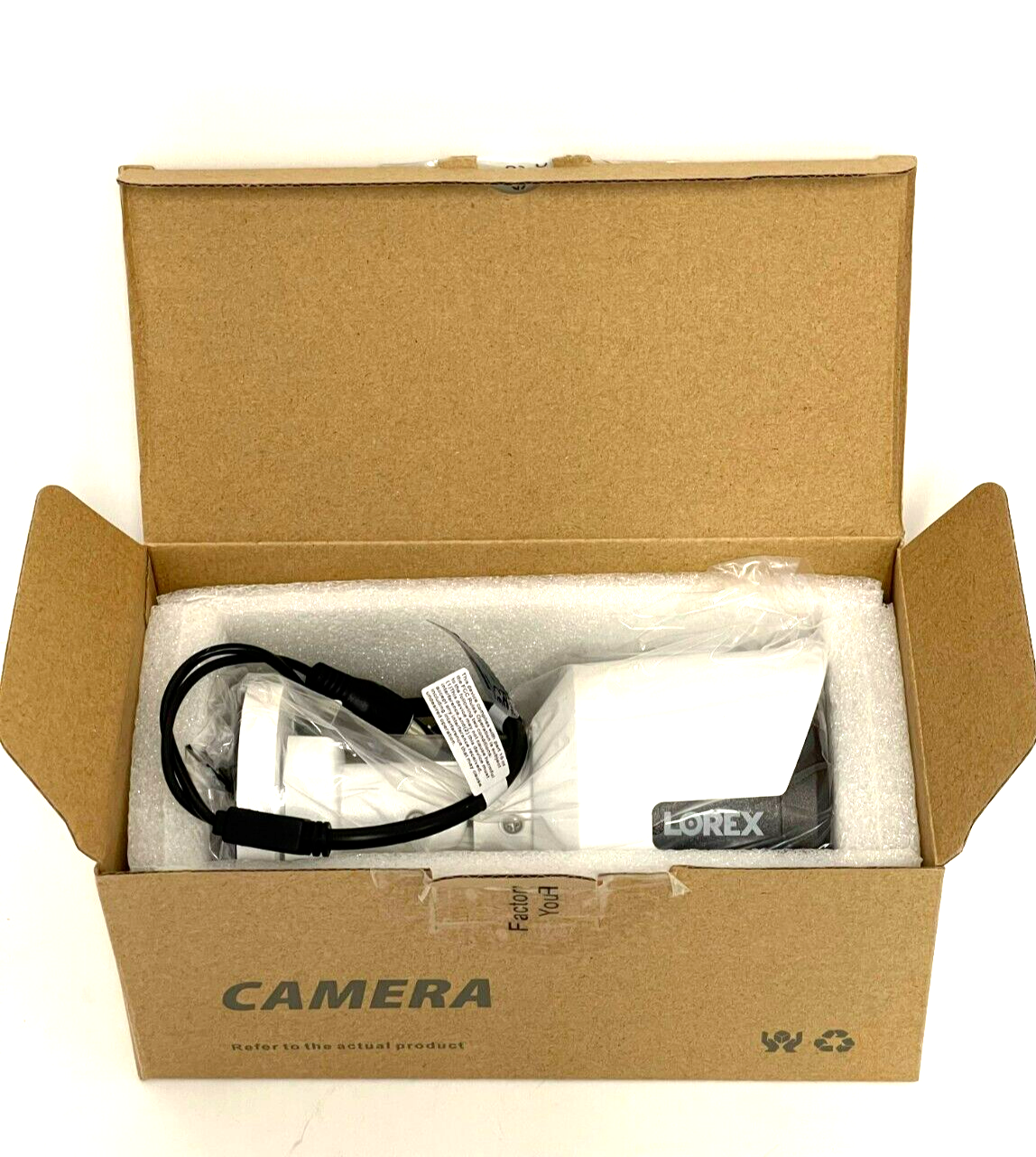 Lorex C581DA 5MP HD Active Deterrence Bullet Security Camera, New