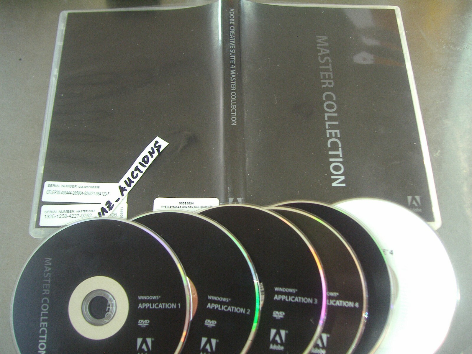 Adobe Creative Suite 4 CS4 Master Collection For Windows Full Retail DVD Version
