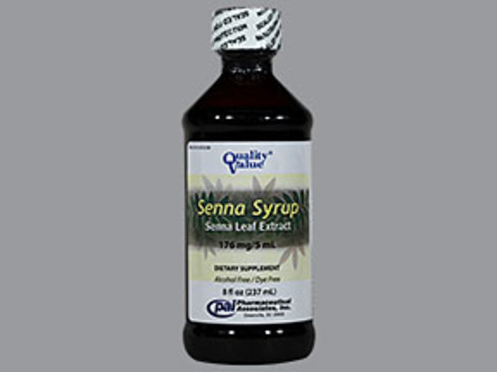 Senna Syrup Senna Leaf Extract 176mg/5ml 8 oz