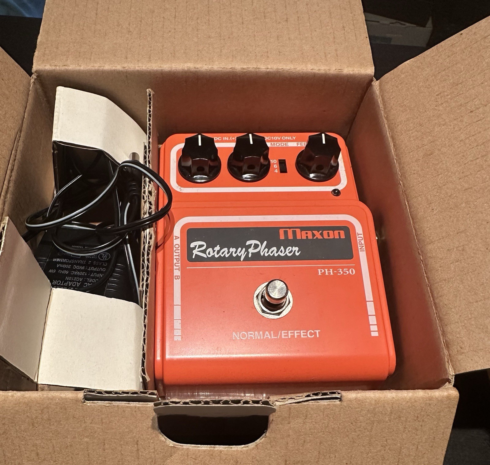 Maxon PH-350 Rotary Phaser Made in Japan Guitar Effect Pedal