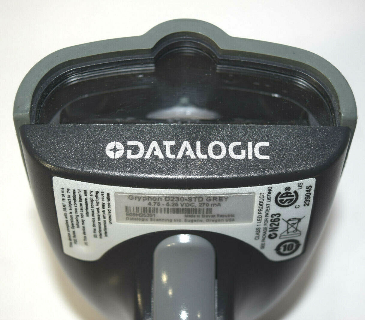 DATALOGIC GRYPHON Hand Held Barcode Scanner USB D230STD N263 Grey