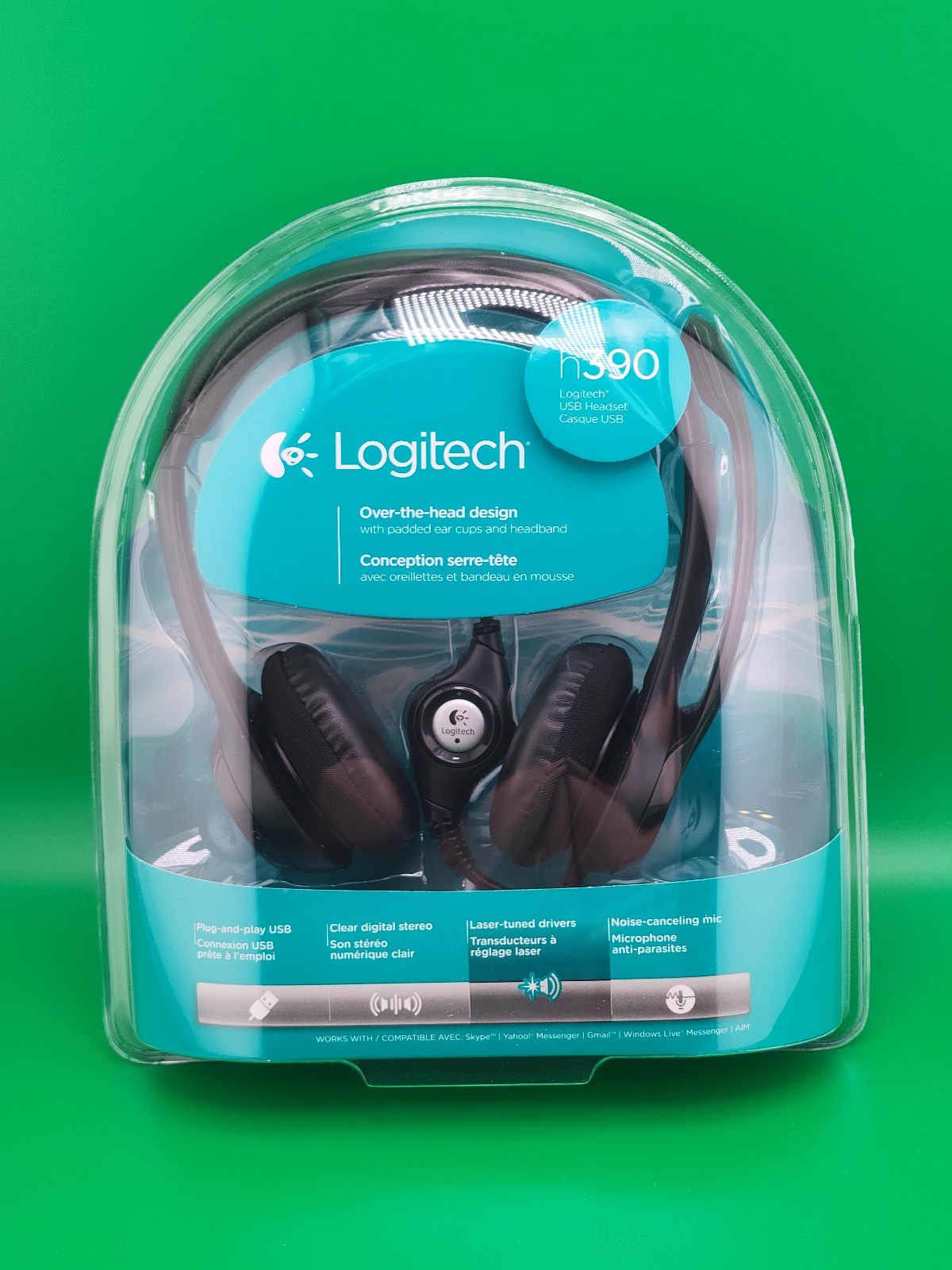 Logitech H390 USB Headset NEW 2012