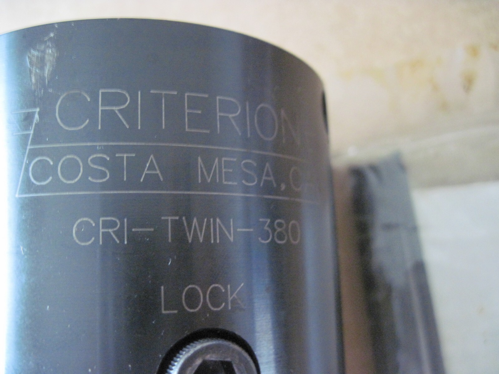 Criterion Cri-Twin 380 Boring Head, 3" Body, 1-1/2-18 Mount, Standard / Short