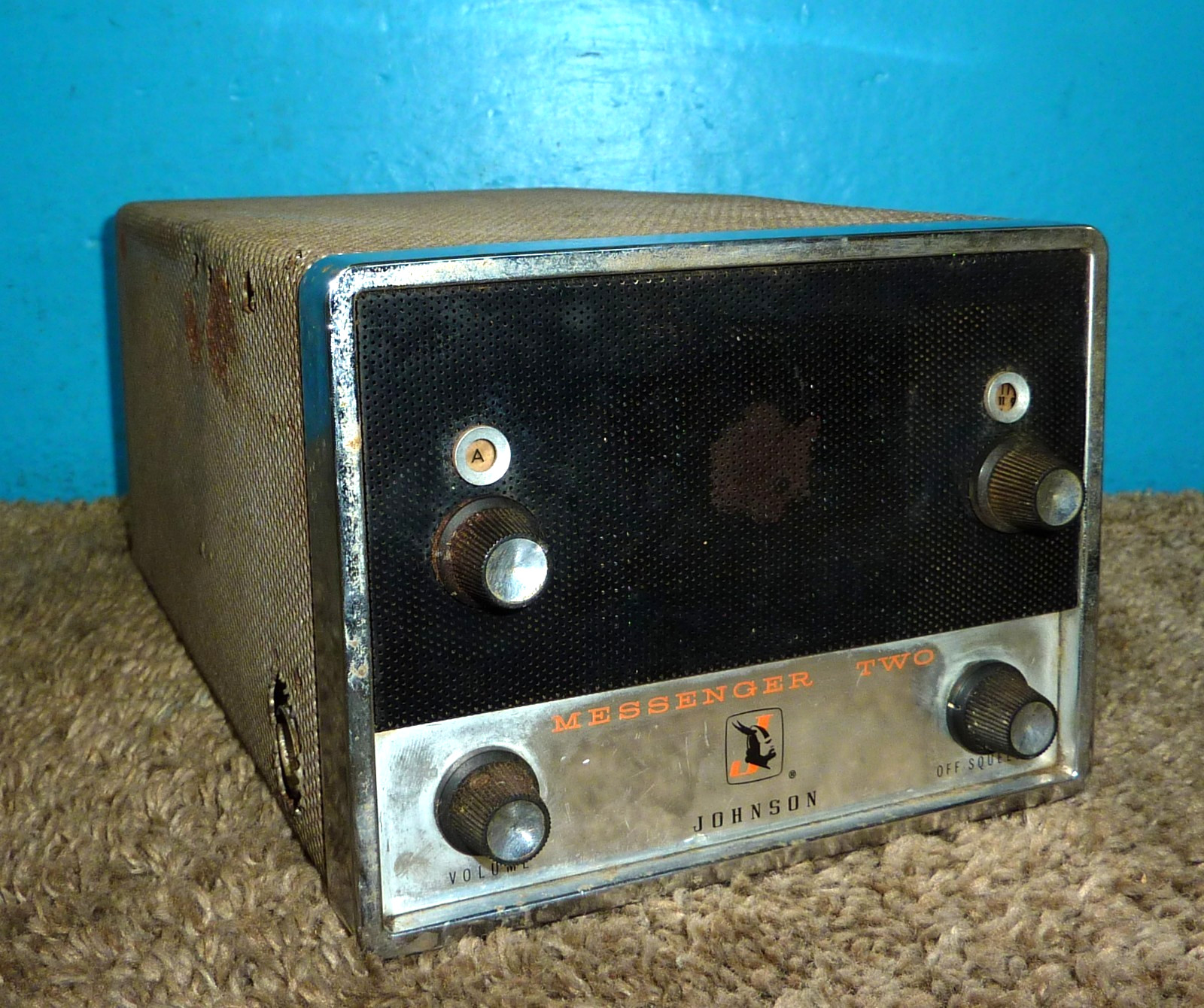 EF Johnson Viking Messenger Two CB Radio As-is