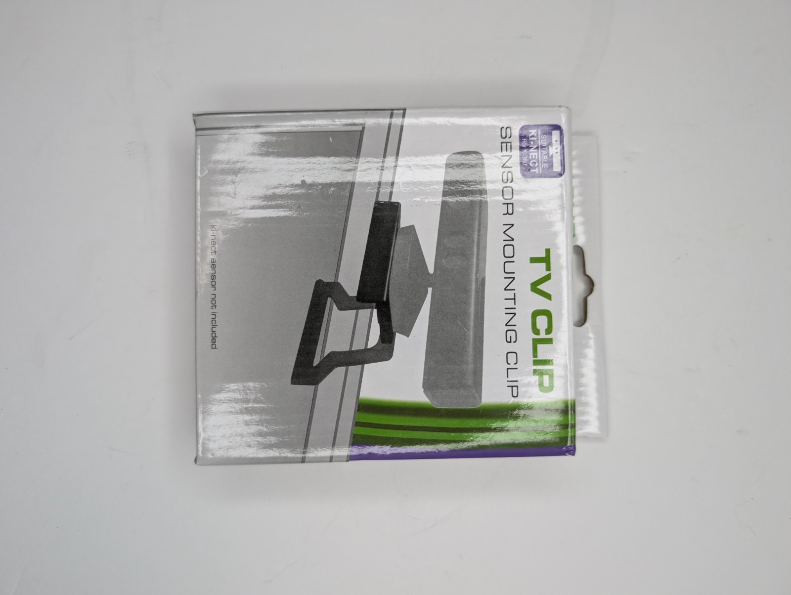 Xbox 360 Kinect Sensor Mount Clip TV Wall Holder Bracket Adjustable Black