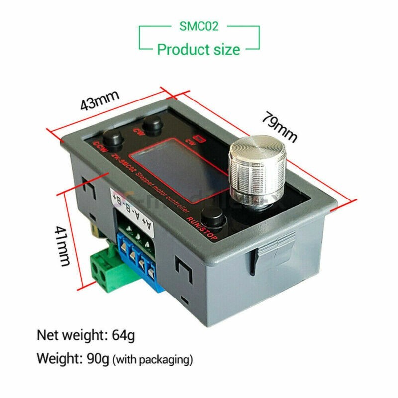 42 57 Stepper Motor Speed Controller Driver Forward Reverse Module Pulse DC5-30V