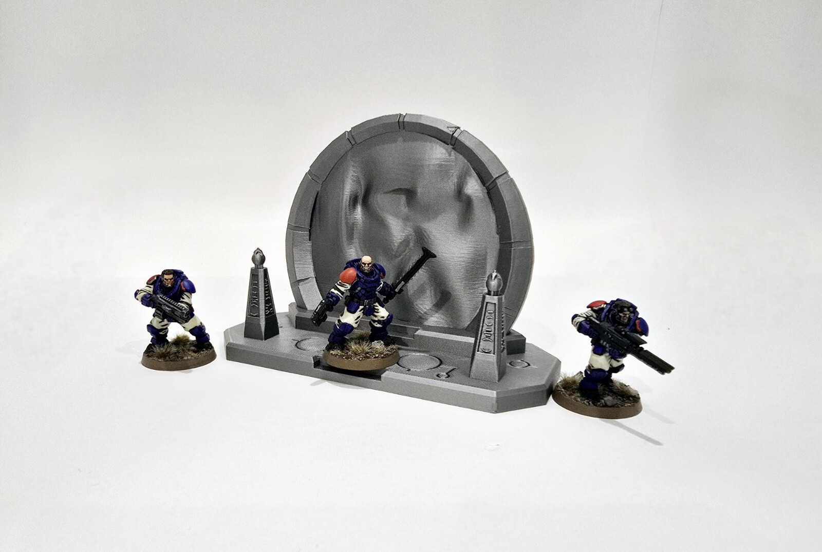 3D Printed Necron Proxy Active Space Portal Great For 40K Or Kill Team