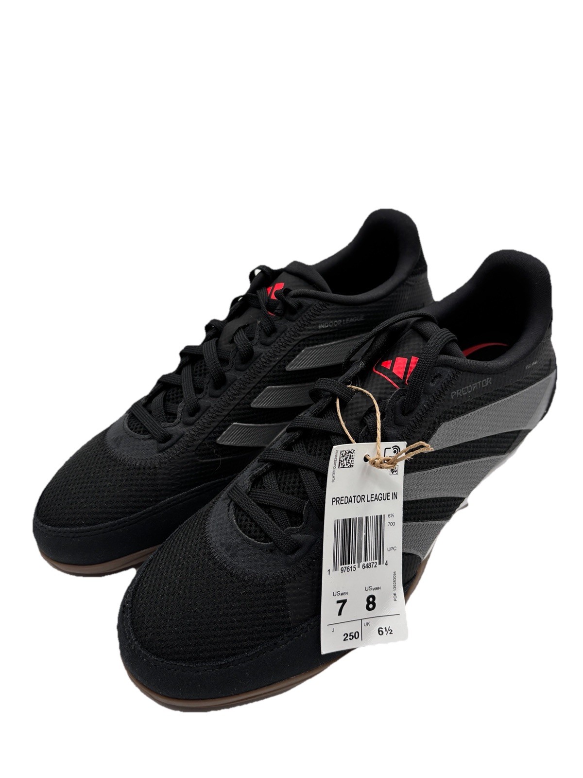 Adidas Men’s 7 Women’s 8 Predator League Football Soccer ID3781