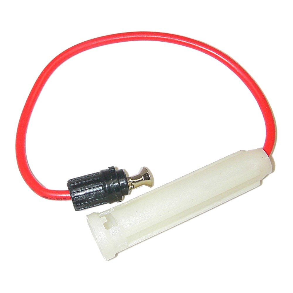 Parts Master 81049 AGC or SFE Nylon In-Line Glass Fuse Holder 16AWG (Qty 1)