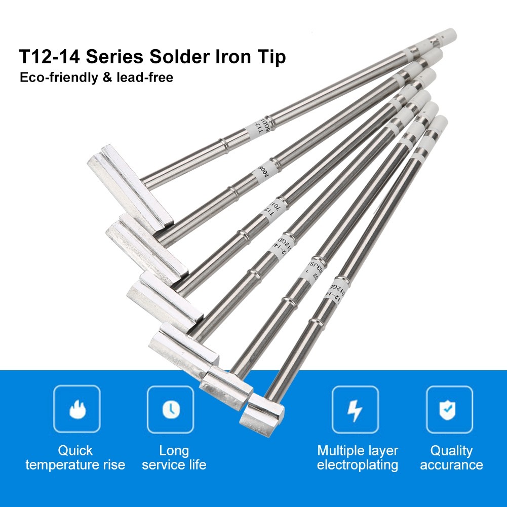 T12 Series Solder Iron Tip for 9550 951 952 203 Electric Soldering Station DFGV