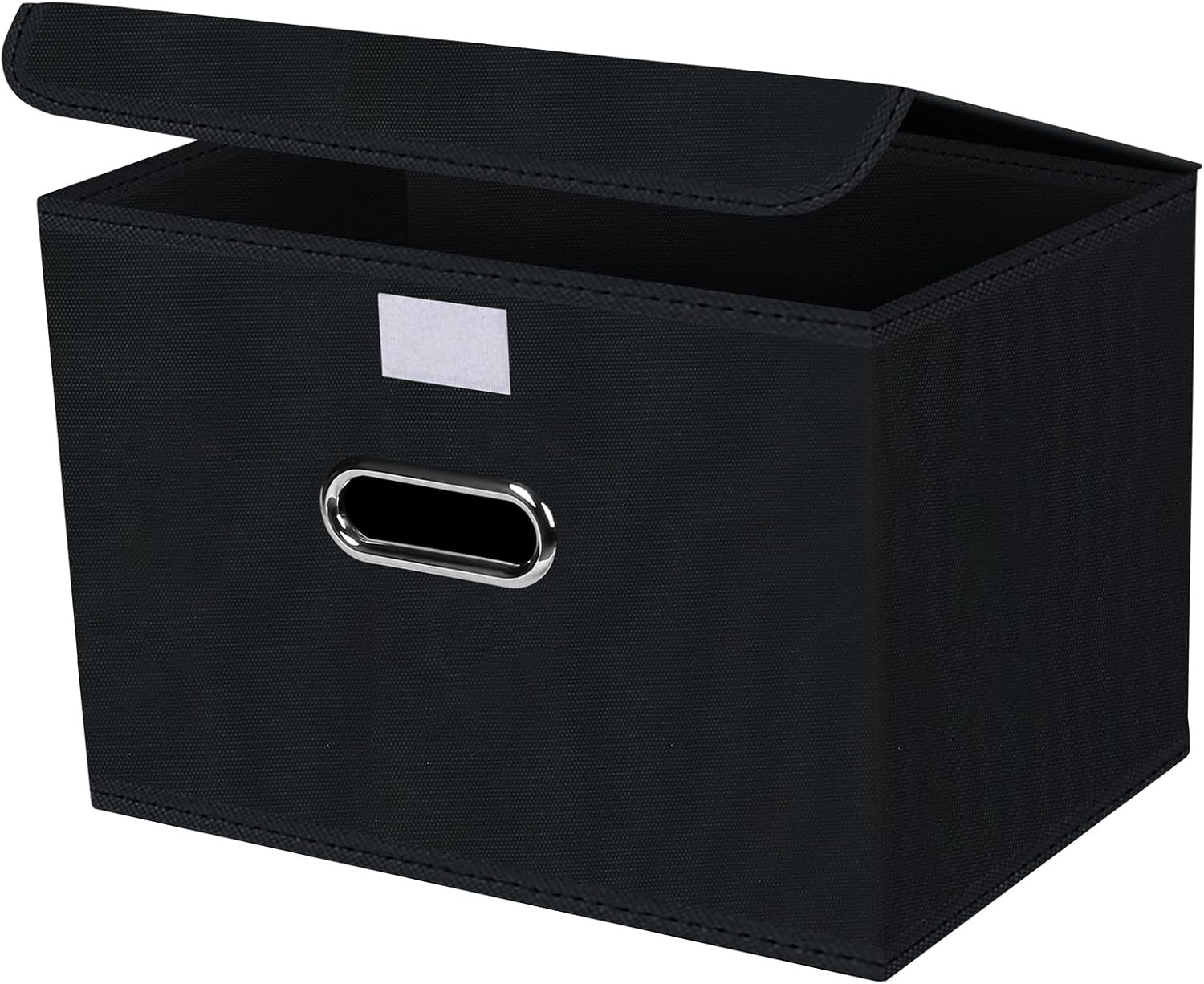 1-Pack Large Collapsible Storage Bins with Lids,Fabric Storage Cubes Organizer