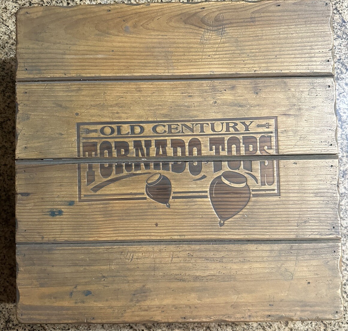 Old Century Tornado Tops Wooden Arena Box Only