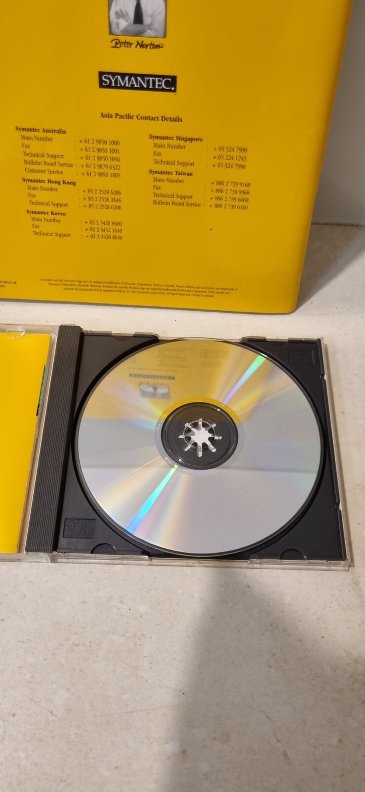 Norton Uninstall Deluxe by Symantec PC CD-Rom 1997 windows