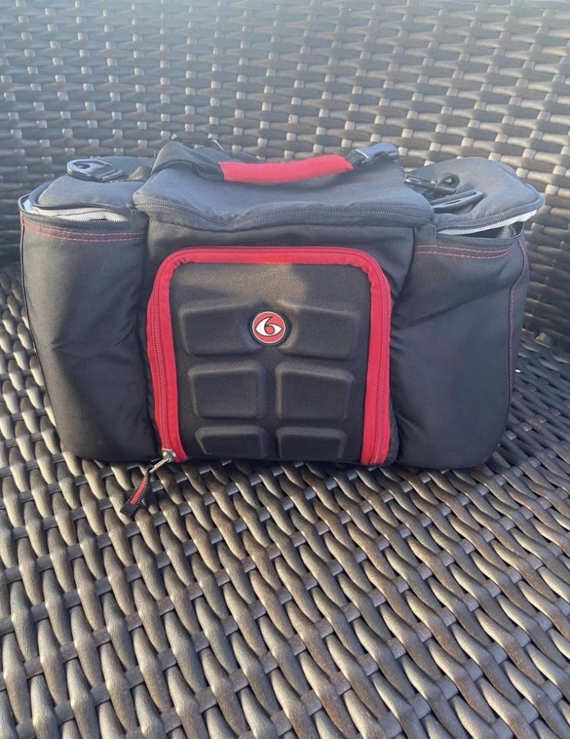 Innovator 300/500 Meal Prep Management Tote | Black/Red NEW with tags *read***